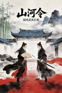 国产剧《山河令》武侠剧海报