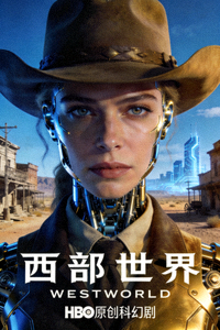 美剧《西部世界》科幻剧海报